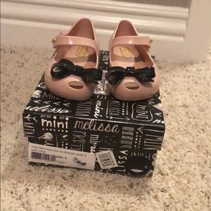 Mini Melissa toddler shoes
